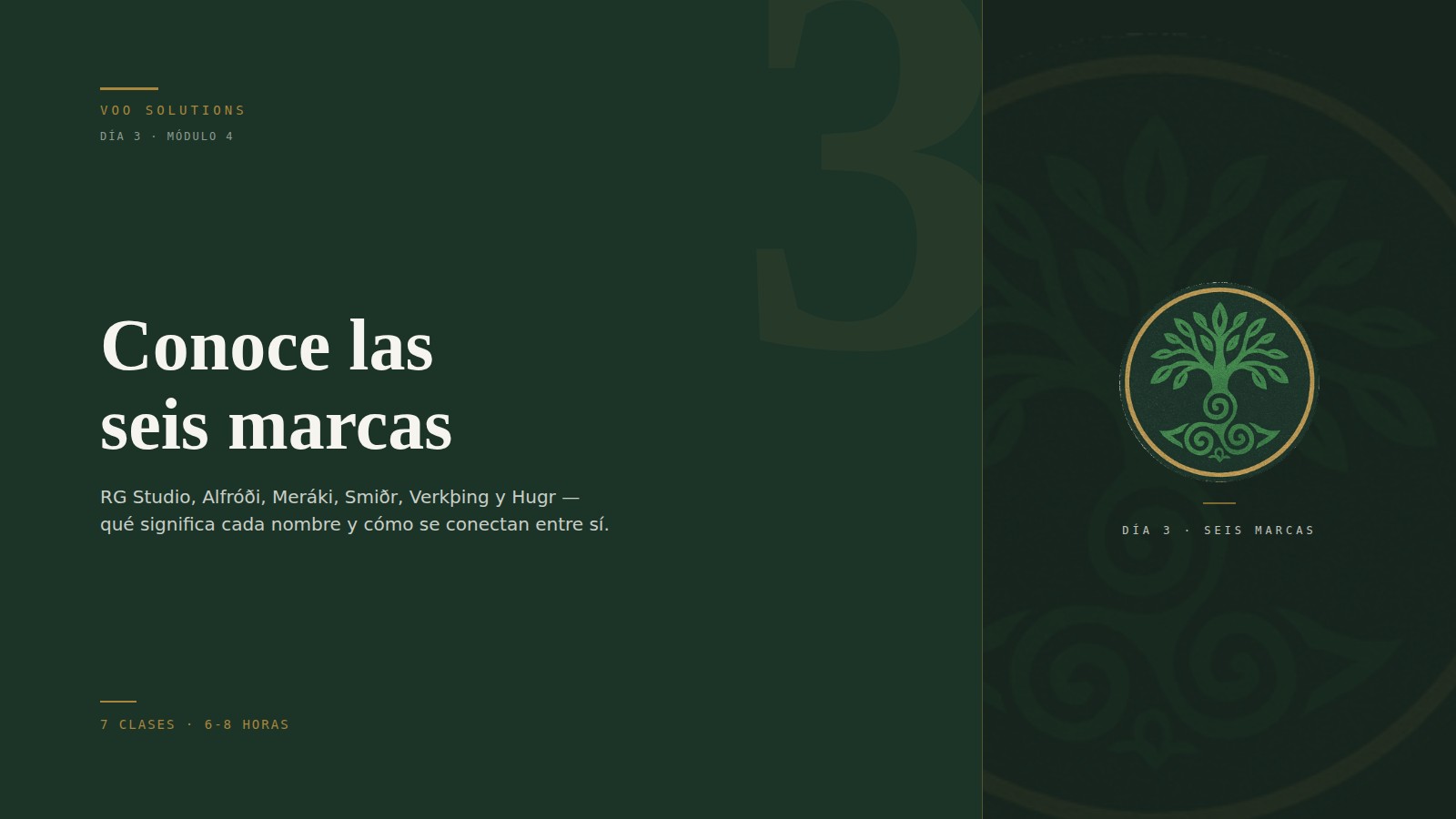 Día 3 — Conoce las seis marcas