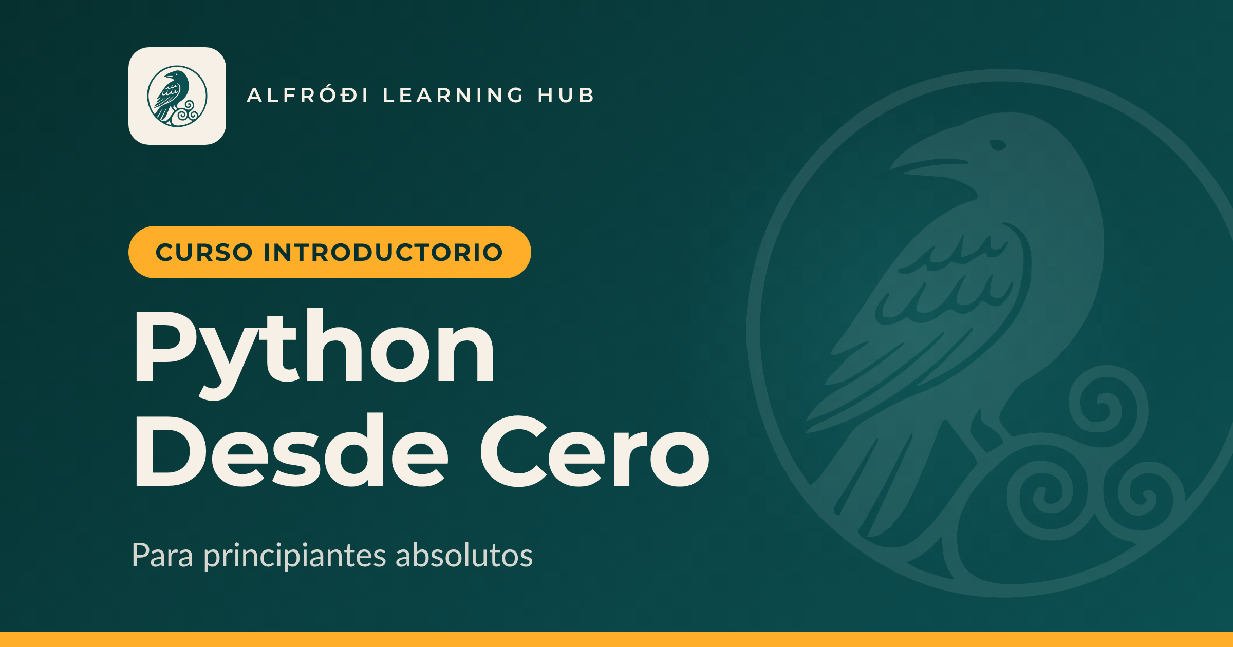 Miniatura del curso Python Desde Cero